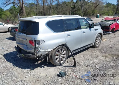 2014 Infiniti Qx80 z USA, uszkodzony, nr VIN JN8AZ2NF0E9553757